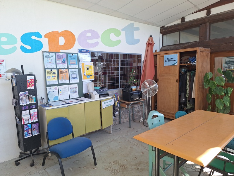 Espace de travail et d'accueil