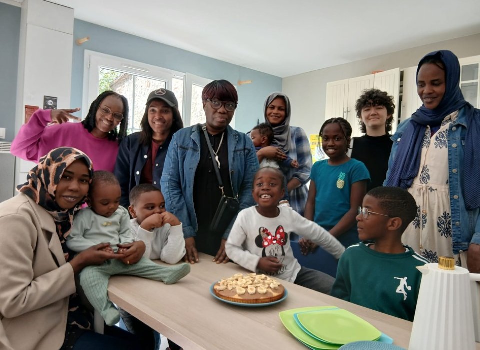 Familles et enfants suivis par l'association REVE sont accueillis le 16 avril à la Maison des Familles d'Orléans