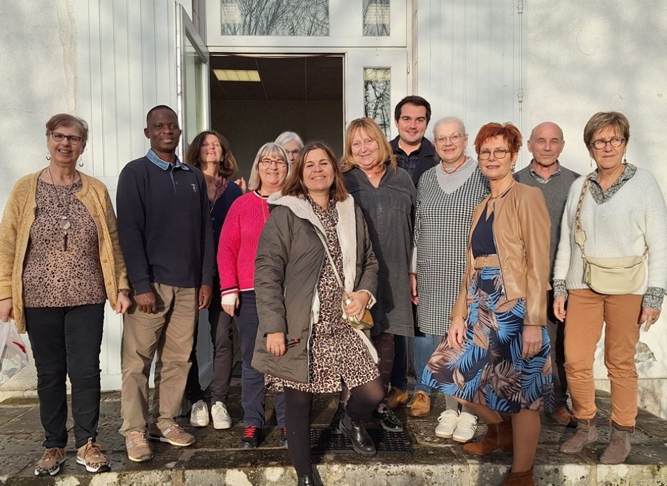 Les bénévoles de l'équipe du Secours Catholique d'Orléans Sud Loire