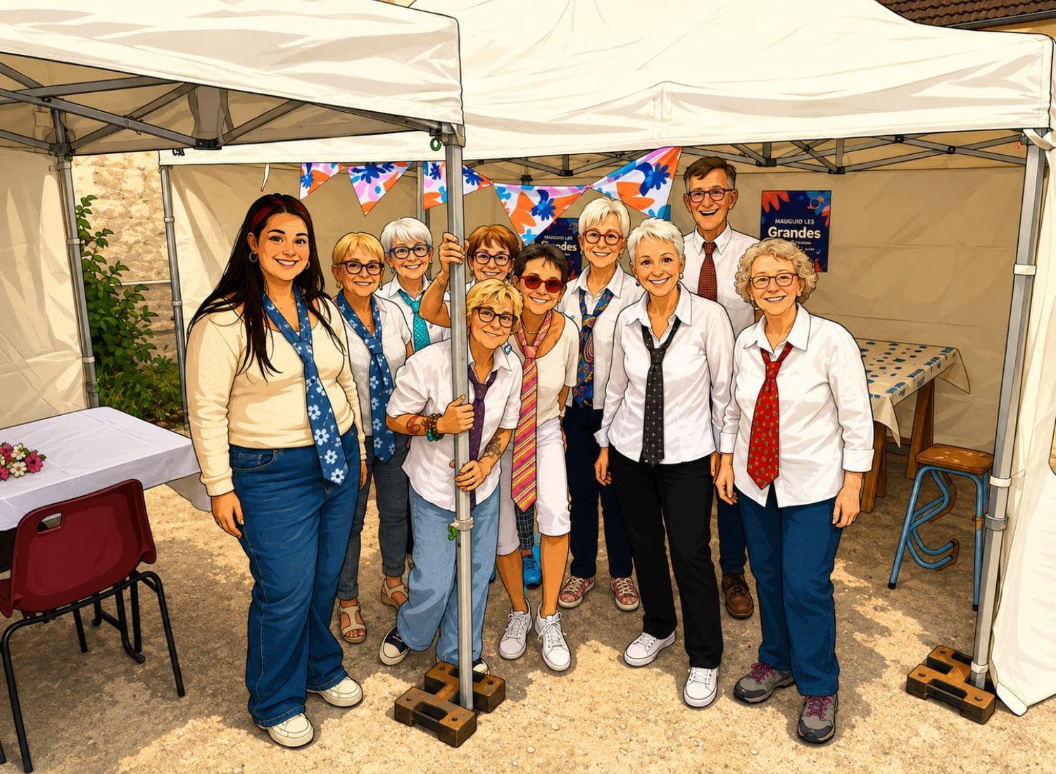 Châteauneuf-sur-Loire fête les 80 ans du Secours Catholique