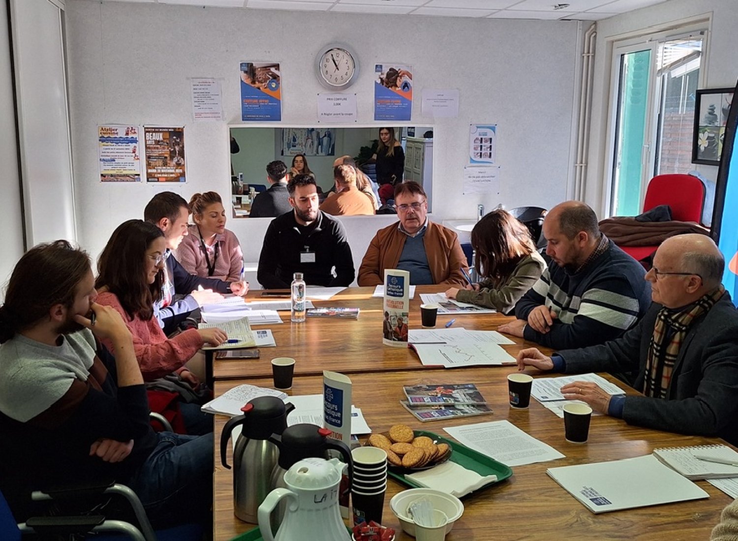 Conférence de presse du Secours Catholique du Loiret à l'occasion de la publication du 30ème rapport de l'association